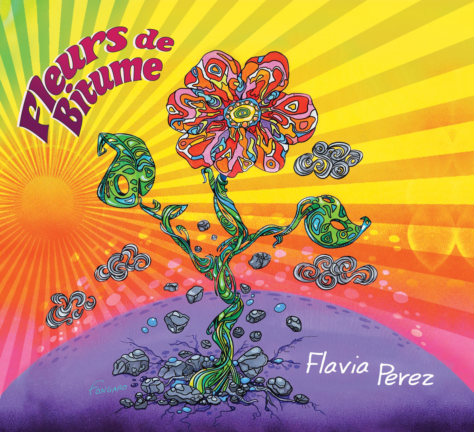 "Fleurs de bitume" Album de Flavia Pérez